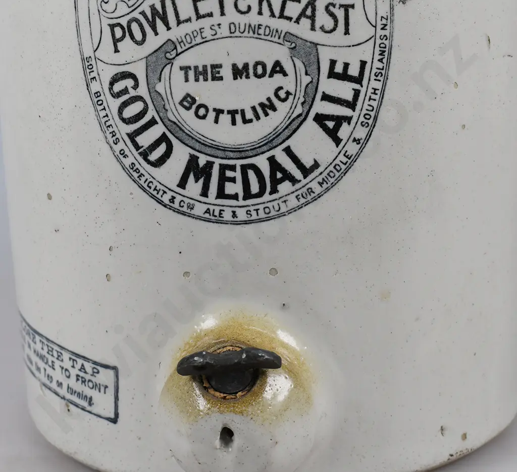 POWLEY & KEAST SPEIGHTS DUNEDIN STONE JAR Image 1++