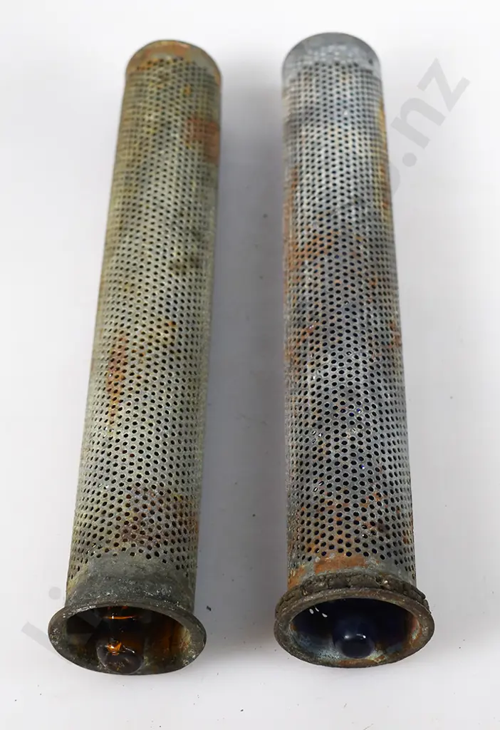 GLASS FIRE GRENADES IN METAL HOLDERS Image 1++