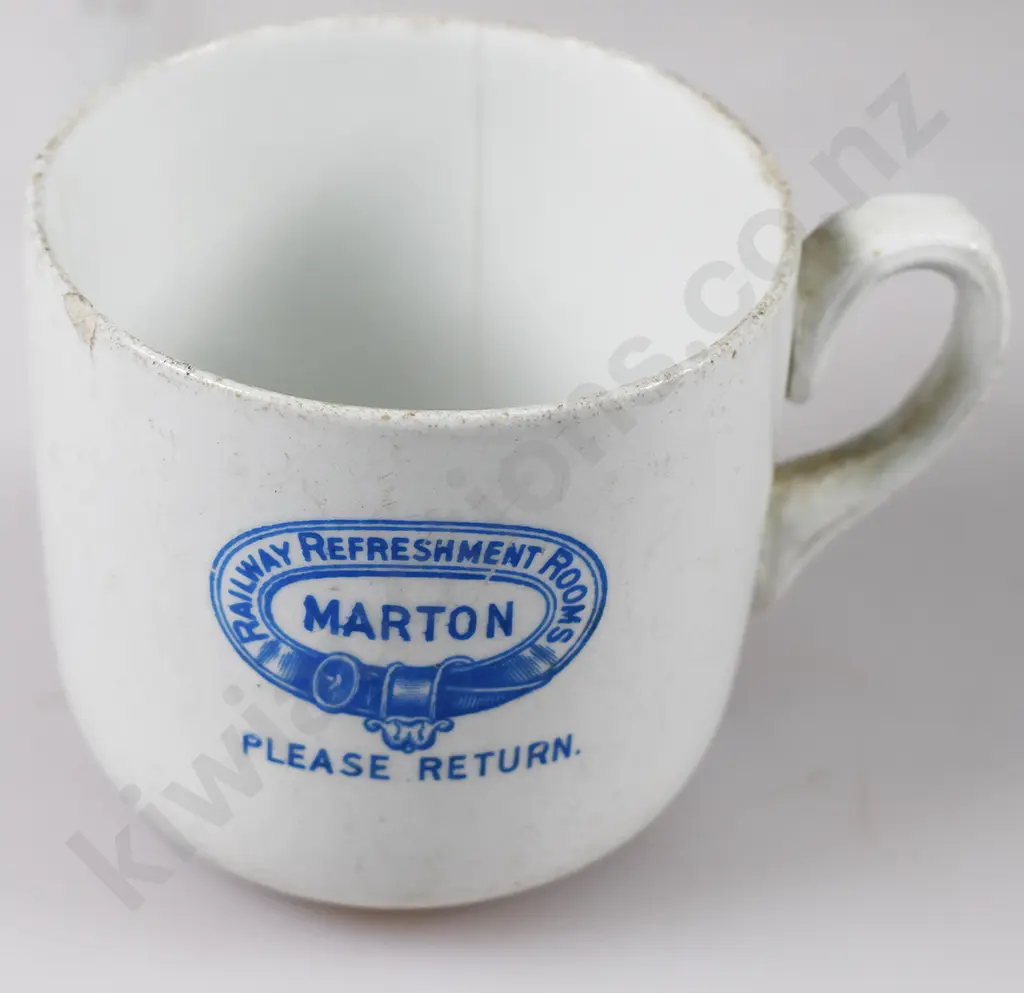 NEW ZEALAND RAILWAY CHINA CUPS - SUPER RARE ! Image 1++