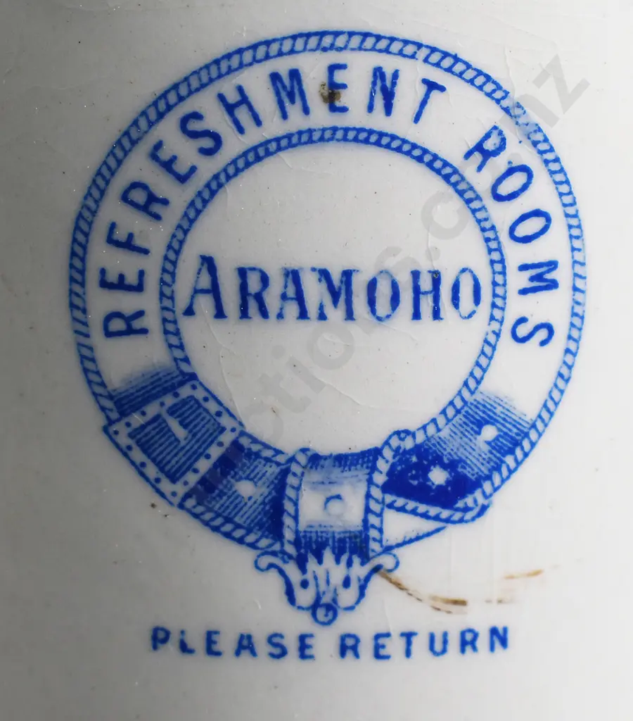 NEW ZEALAND RAILWAY CHINA CUPS - SUPER RARE ! Image 1++