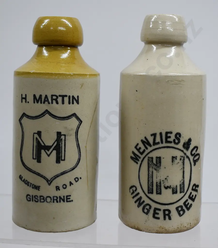 MARTIN GISBORNE & MENZIES GINGER BEERS Image 1++