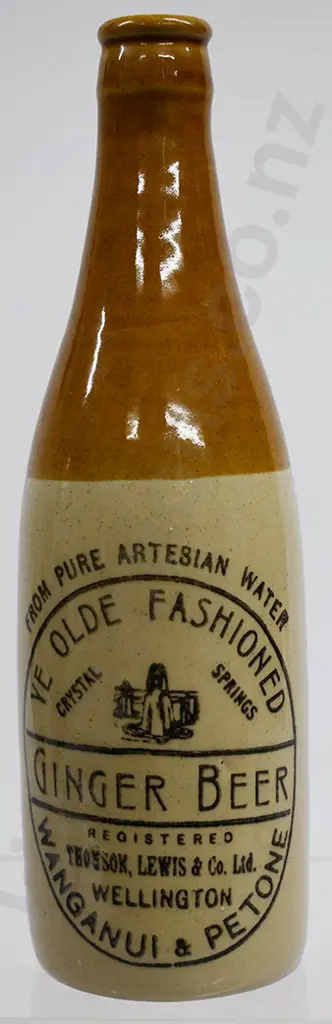 THOMSON LEWIS WELLINGTON PETONE WANGANUI & OTAKI GINGER BEER Image 1++