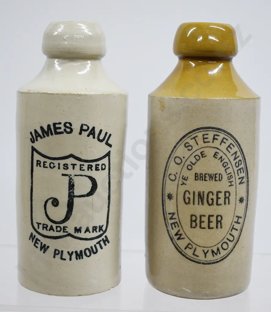 PAUL, STEFFENSEN NEW PLYMOUTH GINGER BEERS Image 1++