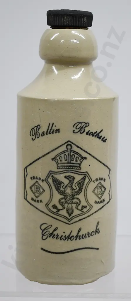 BALLIN BROTHERS & LEES & EVANS CHRISTCHURCH GINGER BEERS Image 1++