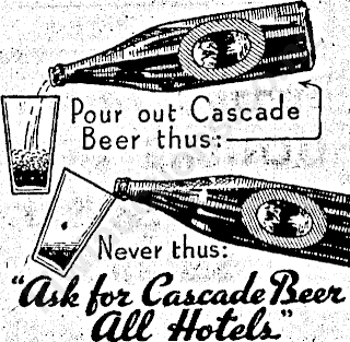 CASCADE (TAIHAPE BREWERY) CROWN TOP BOTTLE CAP Image 1++