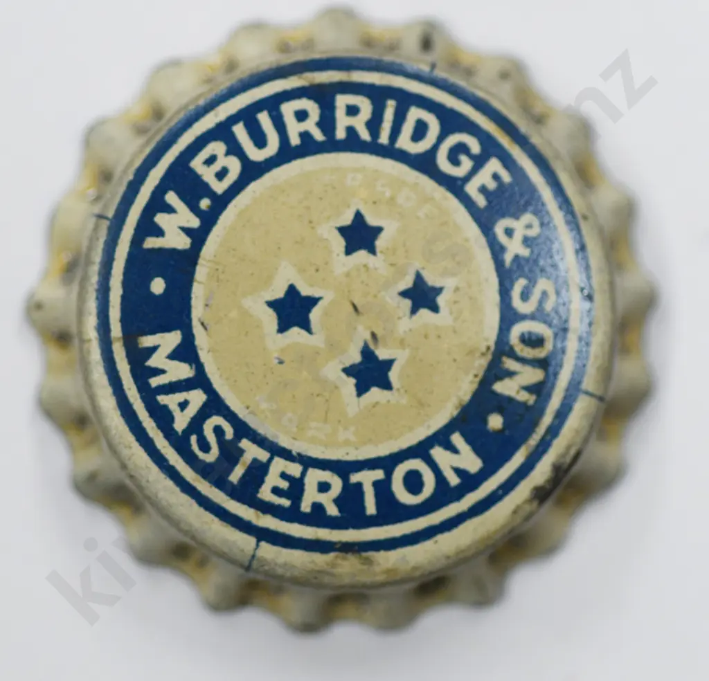 BURRIDGE MASTERTON CROWN TOP BOTTLE CAP Image 1++