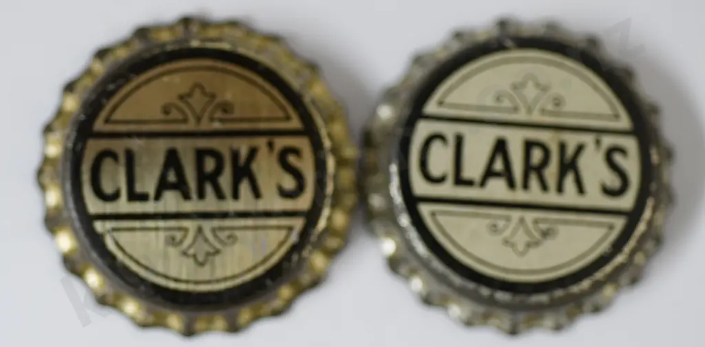 CLARK'S (HAMILTON) CROWN TOP BOTTLE CAP Image 1++