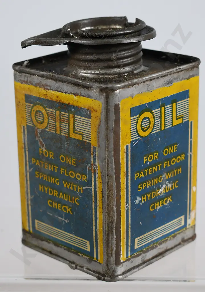 OIL TIN, PATENT FLOOR SPRING HYDRAULIC CHECK Image 1++