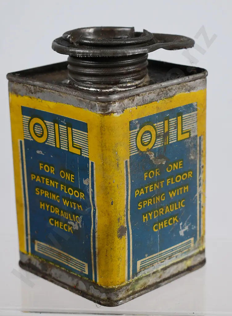 OIL TIN, PATENT FLOOR SPRING HYDRAULIC CHECK Image 1++