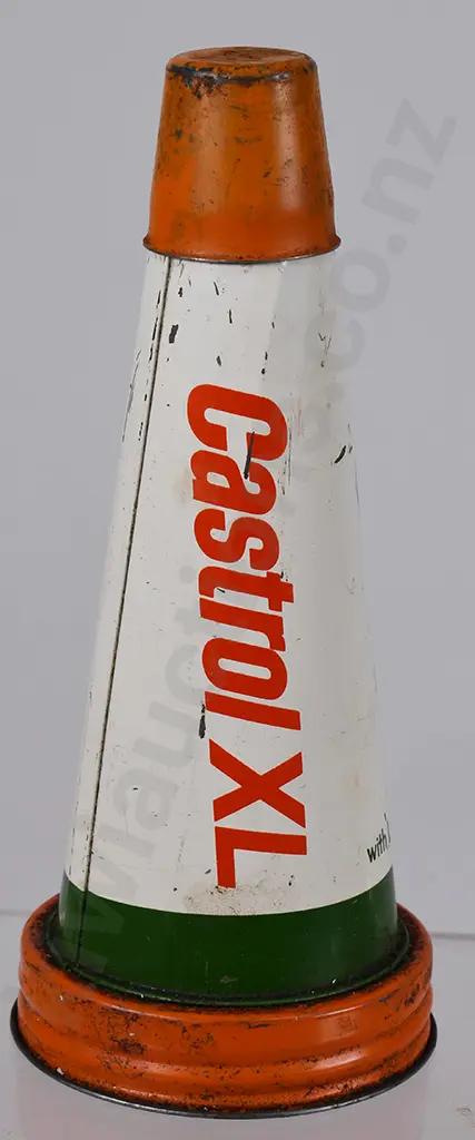 CASTROL SUPER 20-50 METAL BOTTLE POURER & CAP Image 1++