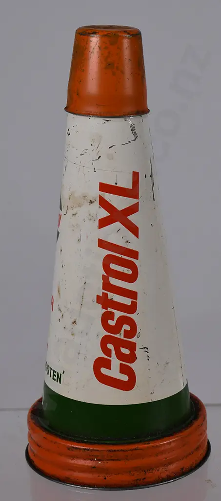 CASTROL SUPER 20-50 METAL BOTTLE POURER & CAP Image 1++