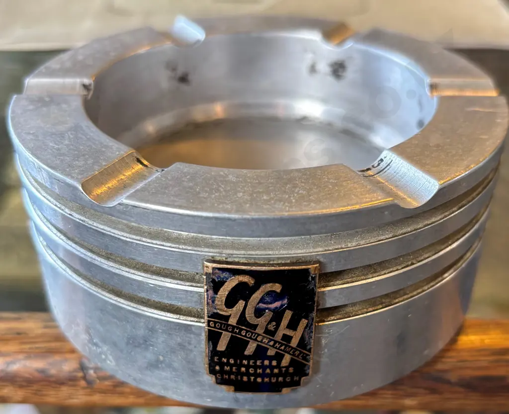 GOUGH GOUGH & HAMER PROMOTIONAL PISTON ASHTRAY Image 1++