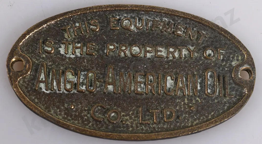 BRASS MAKERS PLATES Image 1++