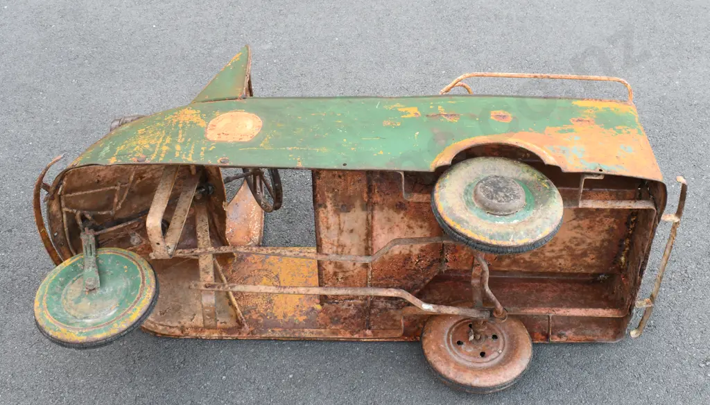 BO OHN THREE BROTHERS PEDAL CAR Image 1++