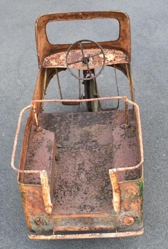 BO OHN THREE BROTHERS PEDAL CAR Image 1++