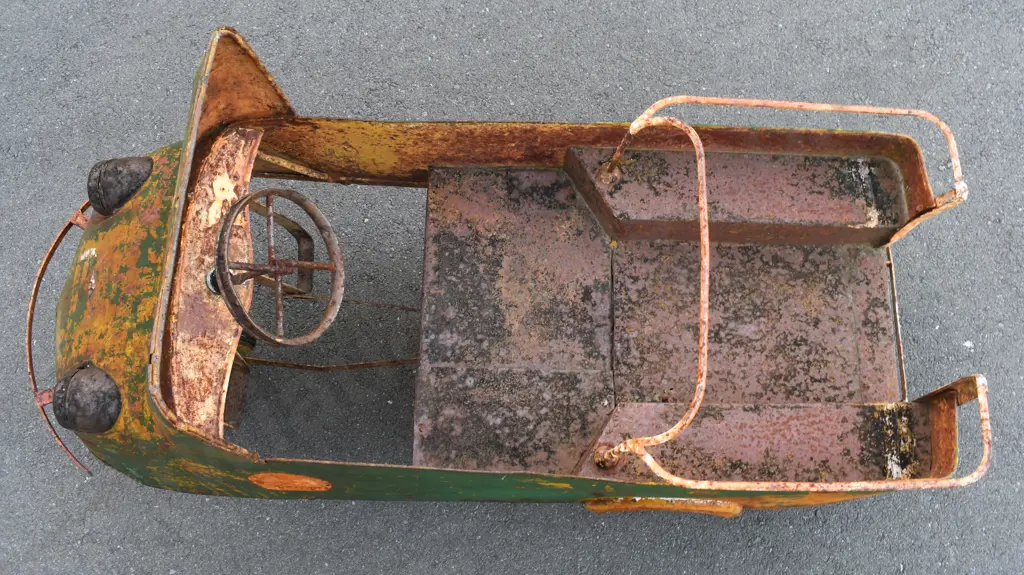 BO OHN THREE BROTHERS PEDAL CAR Image 1++