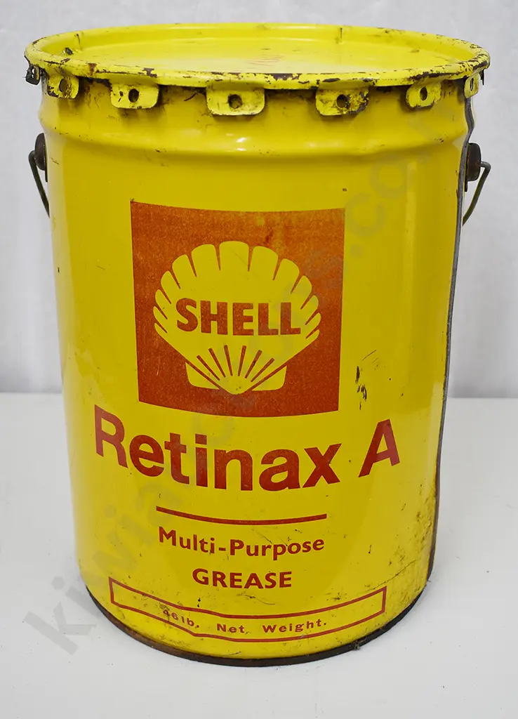 SHELL RETINEX A MOTOR GREASE DRUM Image 1++