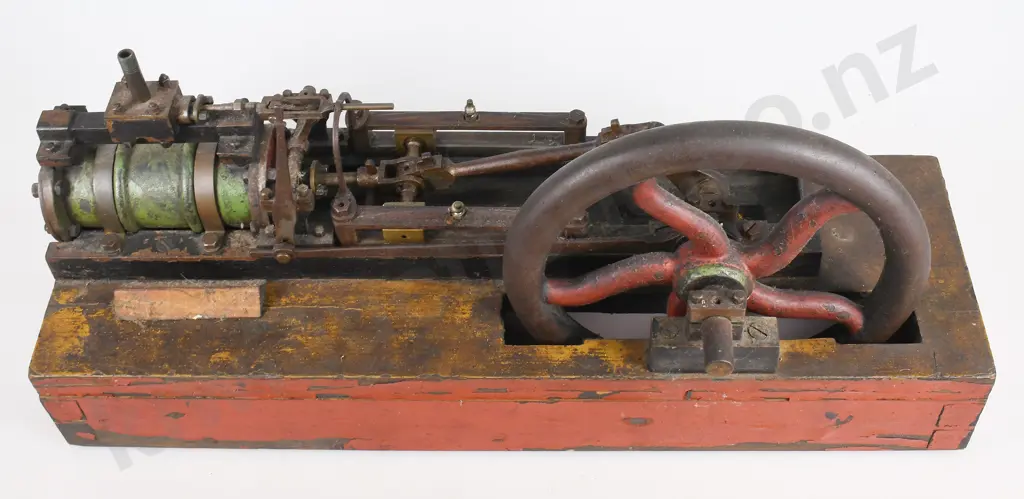 CIRCA 1900 MODEL STEAM ENGINE Image 1++