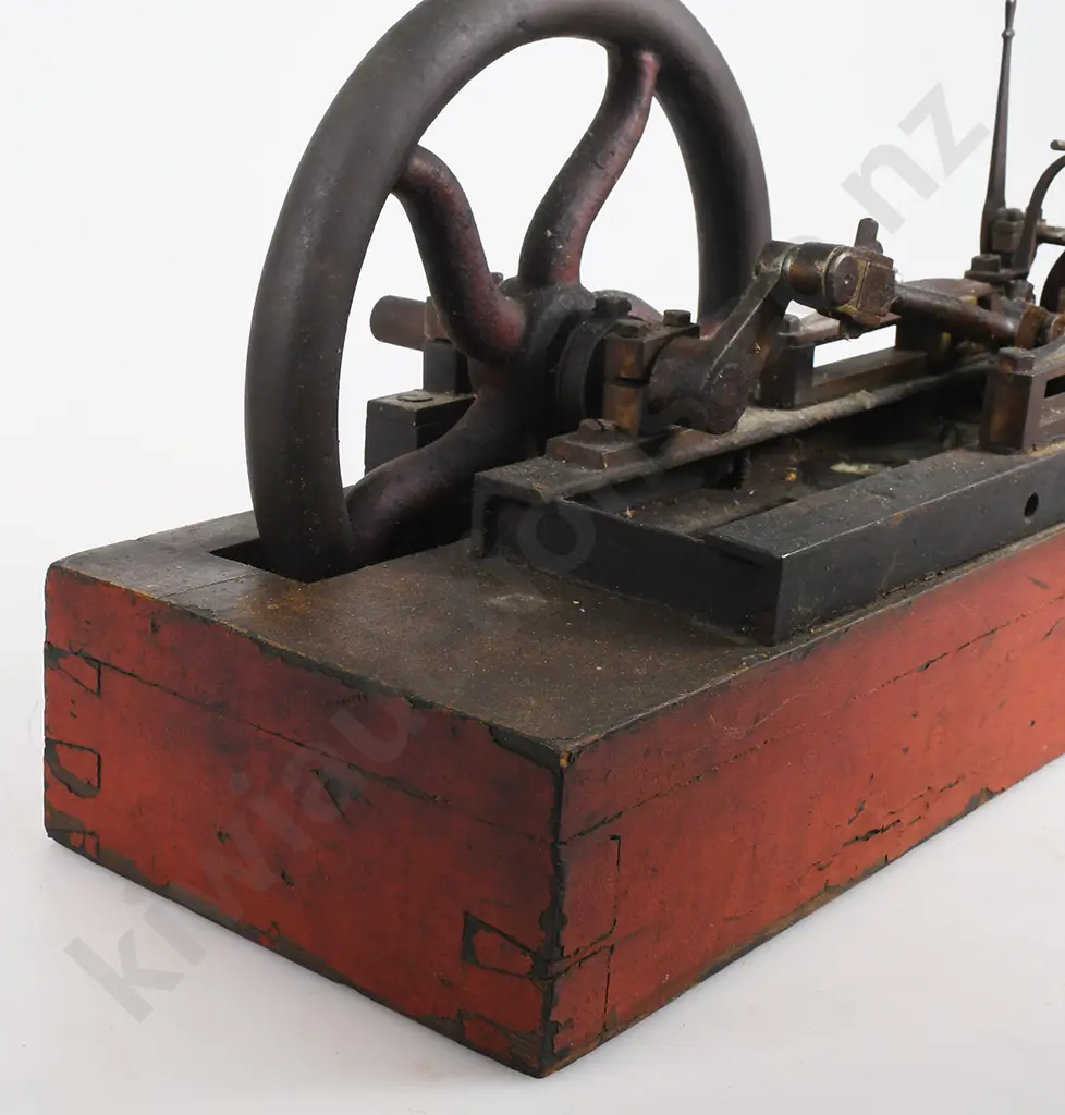 CIRCA 1900 MODEL STEAM ENGINE Image 1++