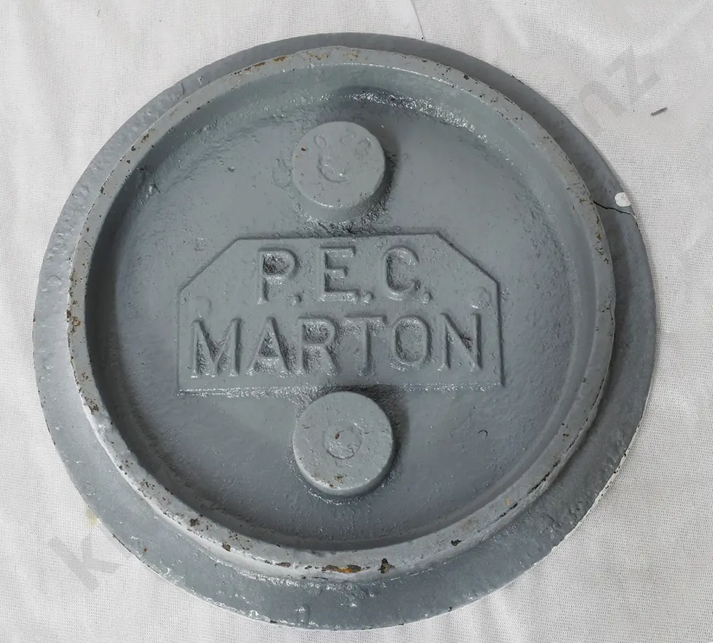 CALTEX TOBY FORECOURT COVER PLATE Image 1++