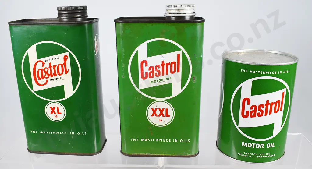CASTROL OIL TINS Image 1++