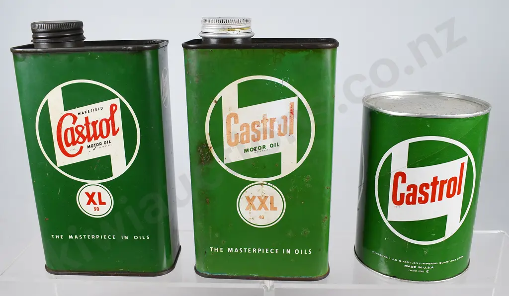 CASTROL OIL TINS Image 1++