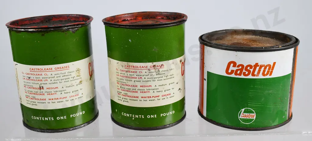 CASTROL GREASE TINS Image 1++