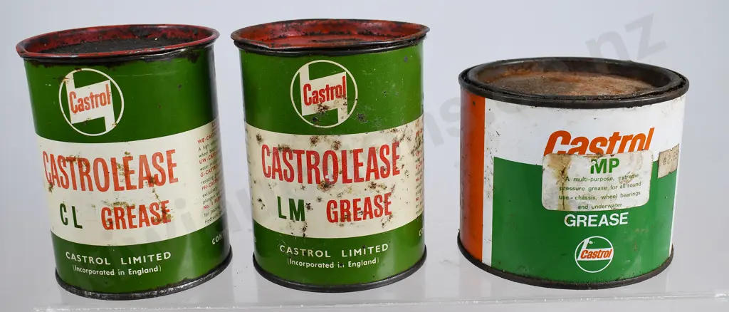 CASTROL GREASE TINS Image 1++