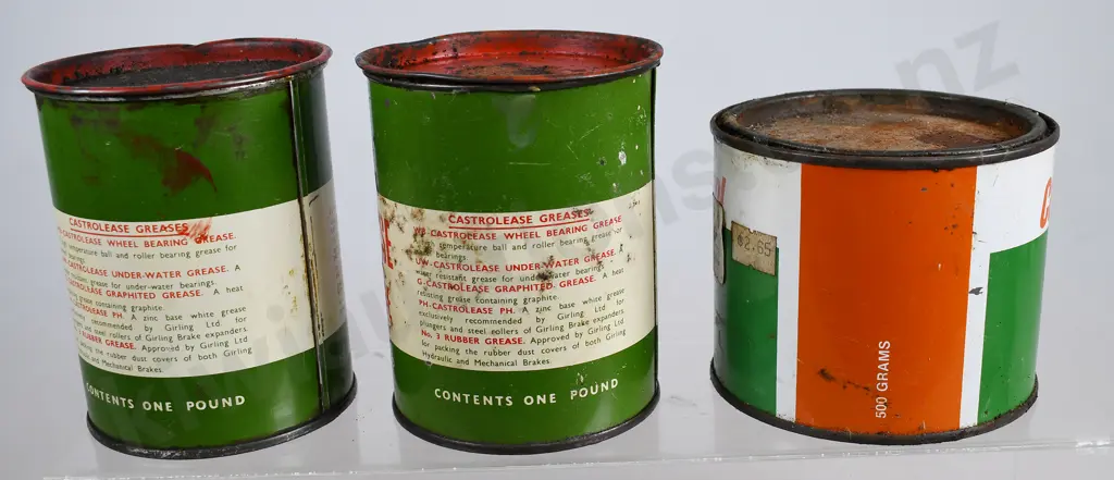 CASTROL GREASE TINS Image 1++