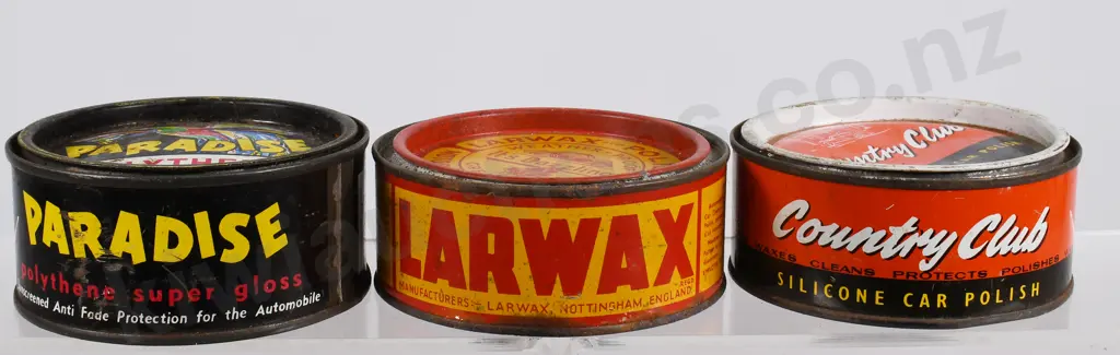 CAR POLISHING TINS Image 1++