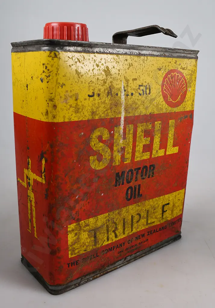 SHELL OIL & GREASE TINS Image 1++