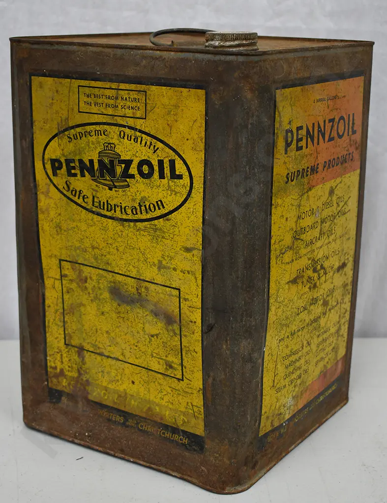 HOUGHTON'S OILS, PENNZOIL TINS Image 1++