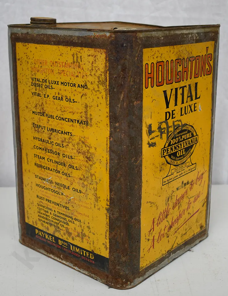 HOUGHTON'S OILS, PENNZOIL TINS Image 1++