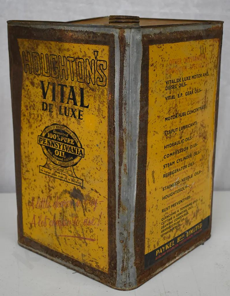 HOUGHTON'S OILS, PENNZOIL TINS Image 1++