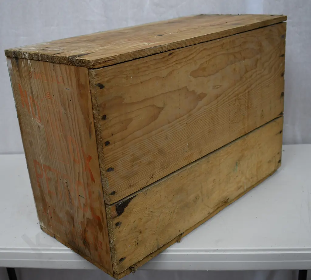 SIMMS CHRISTCHURCH WOODEN OIL BOX Image 1++
