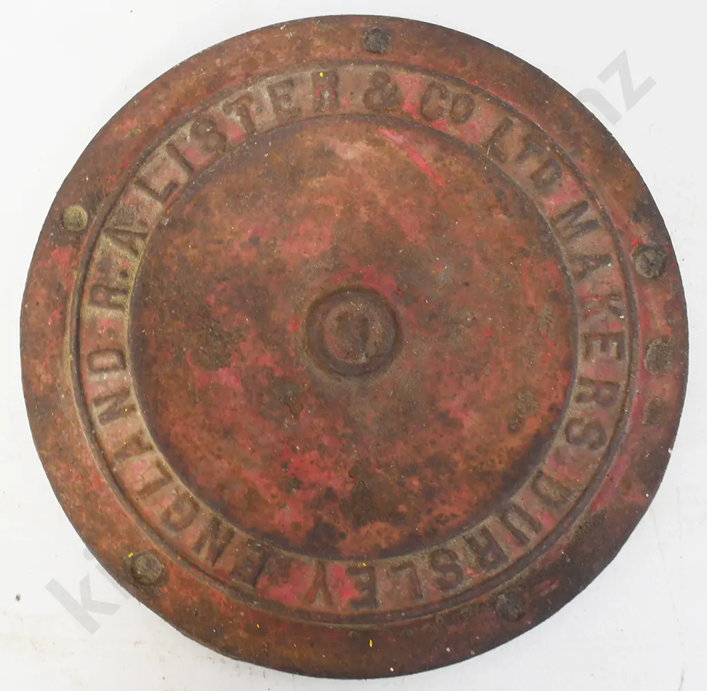 CAST METAL MAKERS PLATES Image 1++