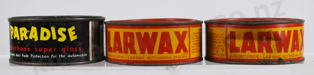 CAR POLISHING & OTHER TINS Image 1++