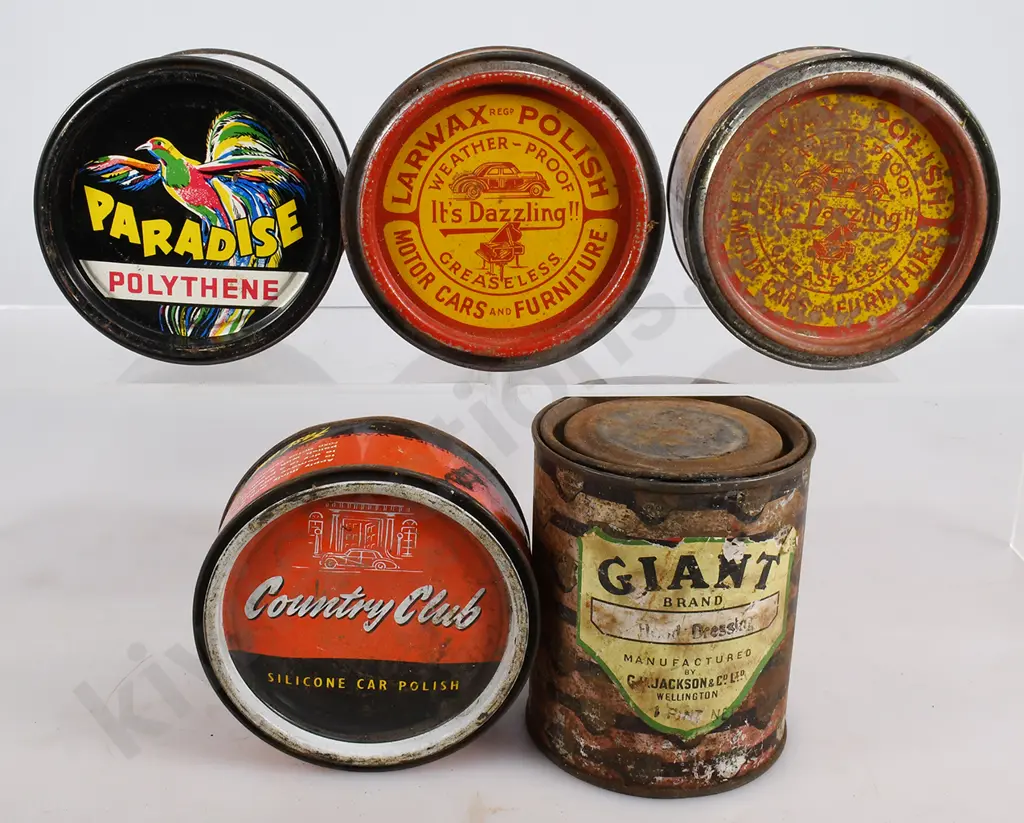 CAR POLISHING TINS Image 1++
