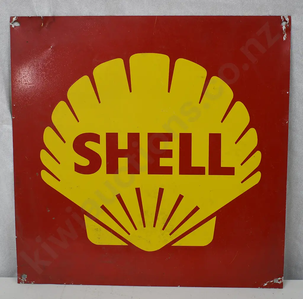 SHELL PETROL BOWSER TIN SIGN Image 1++