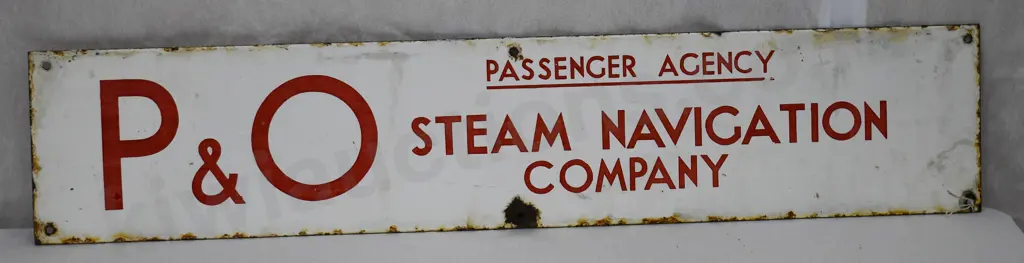 P&O STEAM NAVIGATION COMPANY Image 1++
