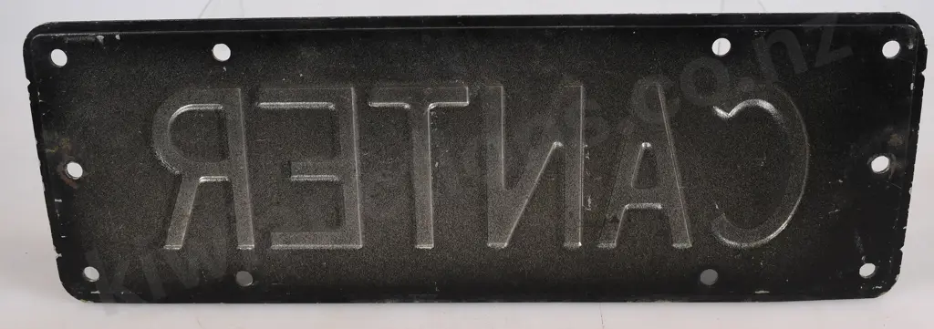 CANTER NUMBER PLATE -MITSUBISHI TRUCK Image 1++