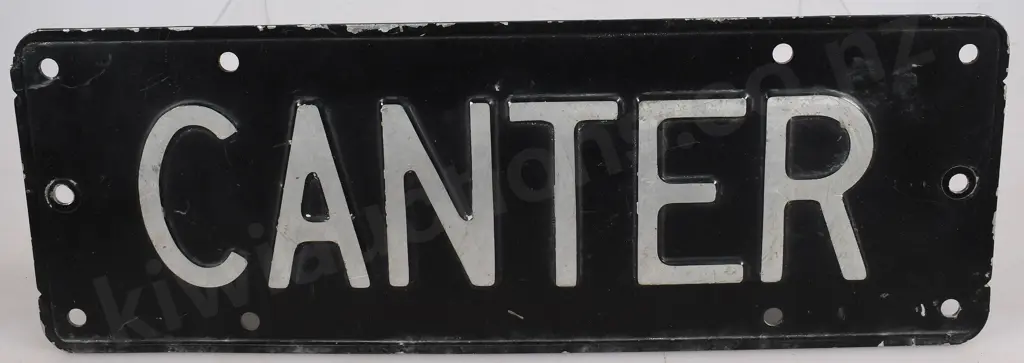 CANTER NUMBER PLATE -MITSUBISHI TRUCK Image 1++