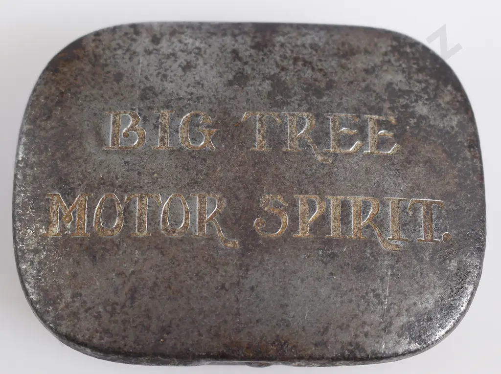 BIG TREE MOTOR SPIRIT VESTA TIN Image 1++