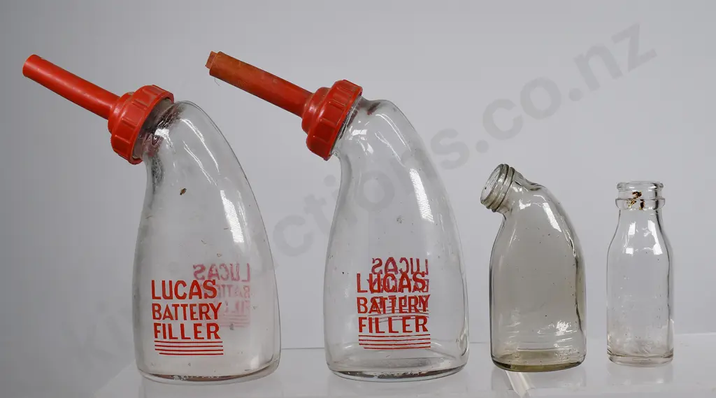 LUCAS, EDISON BATTERY BOTTLES Image 1++