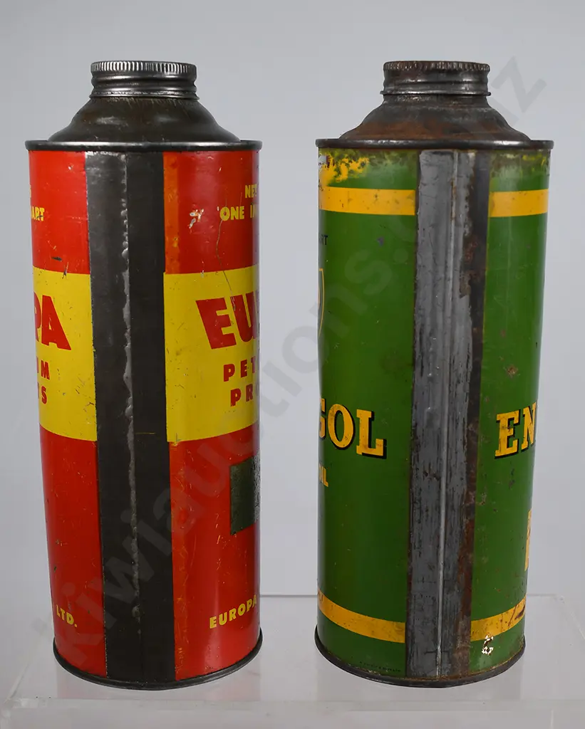 EUROPA OIL, BP ENERGOL TINS Image 1++