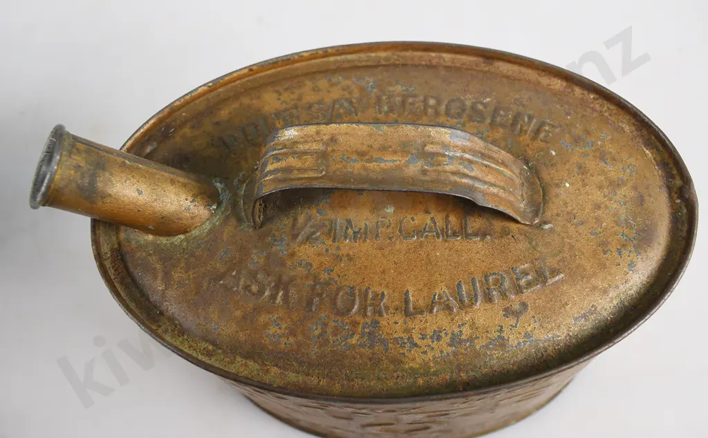 LAUREL KEROSENE, VACUUM OIL COMPANY TINS Image 1++