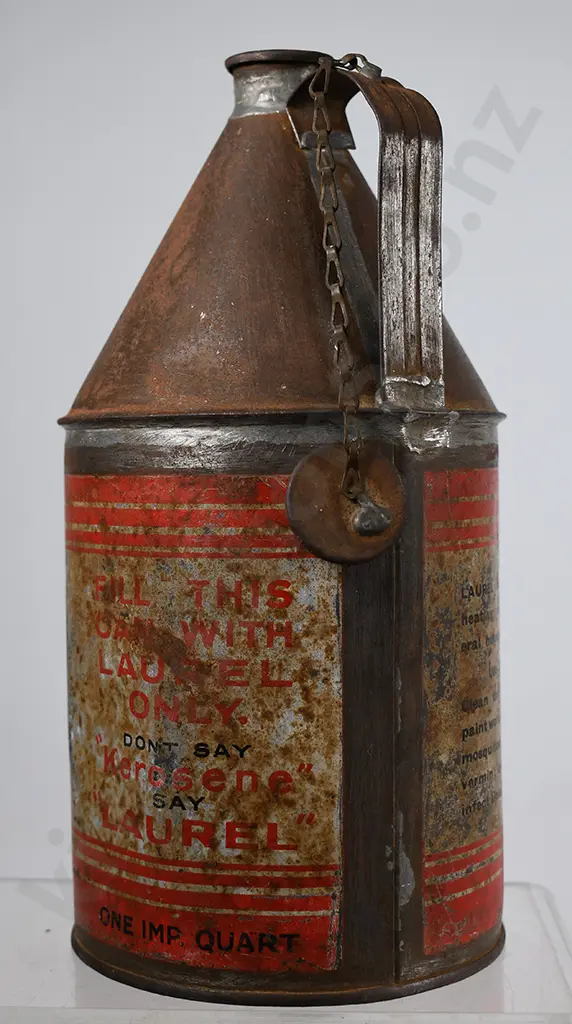 LAUREL KEROSENE, VACUUM OIL COMPANY TINS Image 1++