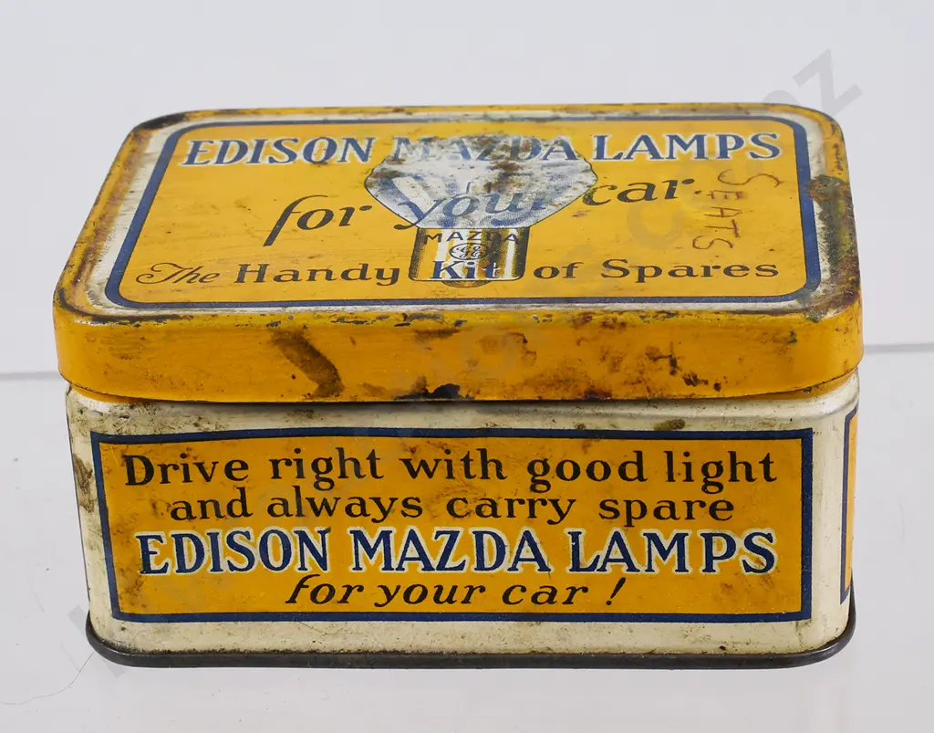 AUTOMOTIVE LIGHT BULB TINS Image 1++