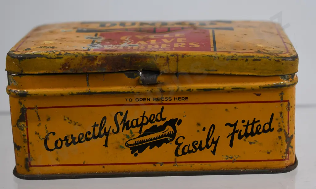 DUNLOP REPAIR TINS, BOTTLE OPENERS Image 1++