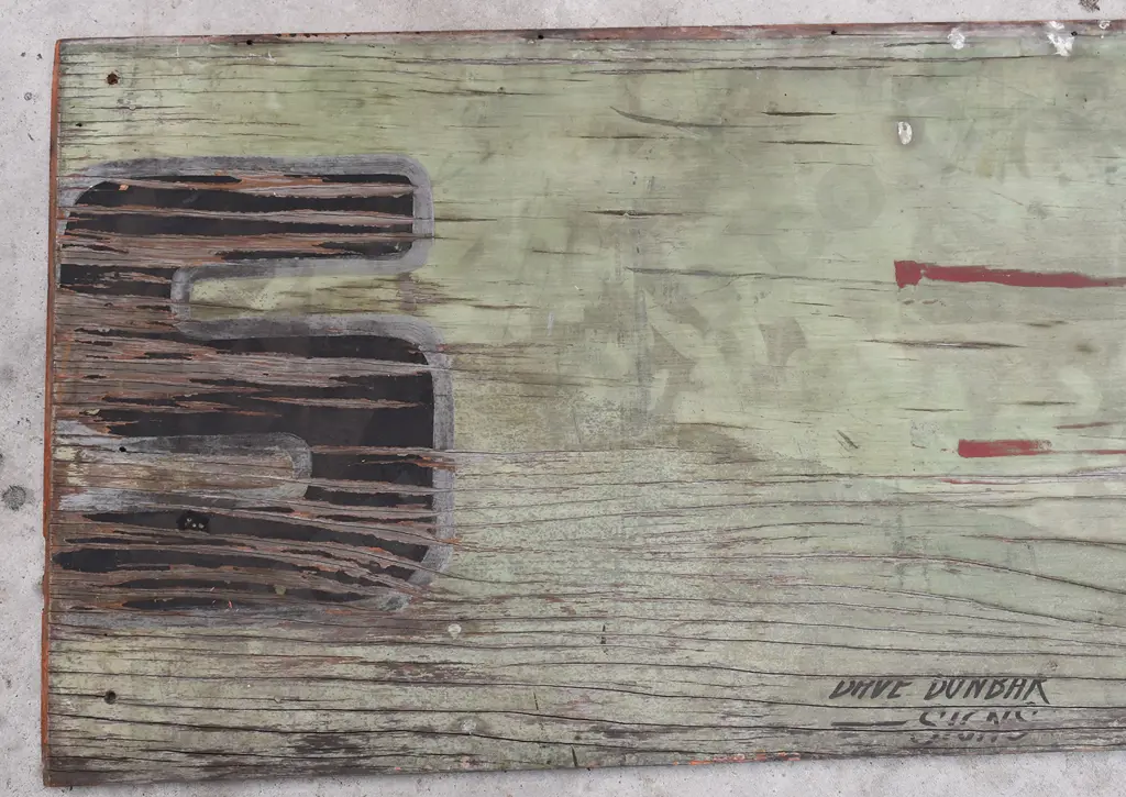 WOODEN TYRES SIGNS 1950'S CHRISTCHURCH Image 1++